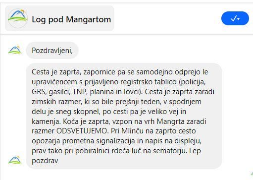 Kakšno je vaše mnenje glede zapiranja ceste na Mangartsko sedlo?
