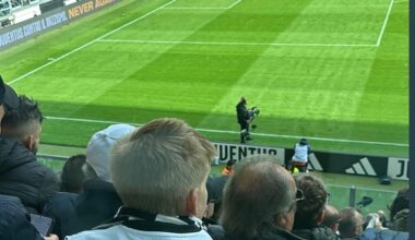 Pogba in the Stadium for Cagliari