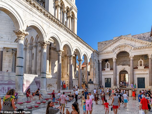 Diocletian's Palace in Split attracts tourists all year round, but other areas can be far quieter
