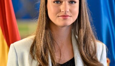 Princess Leonor of Spain, 18, received a new title of Honorary Mayoress of Oviedo this afternoon