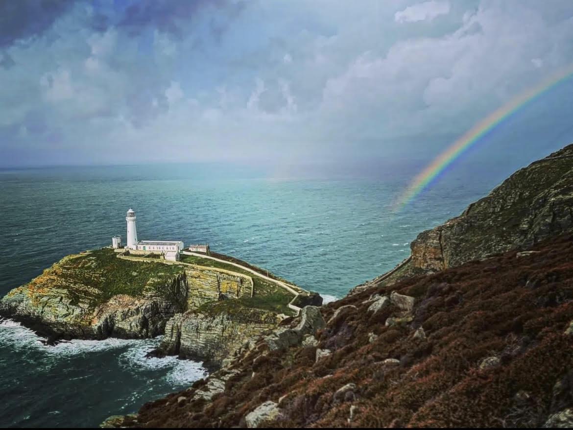 Rainbow at South Stack, Anglesey