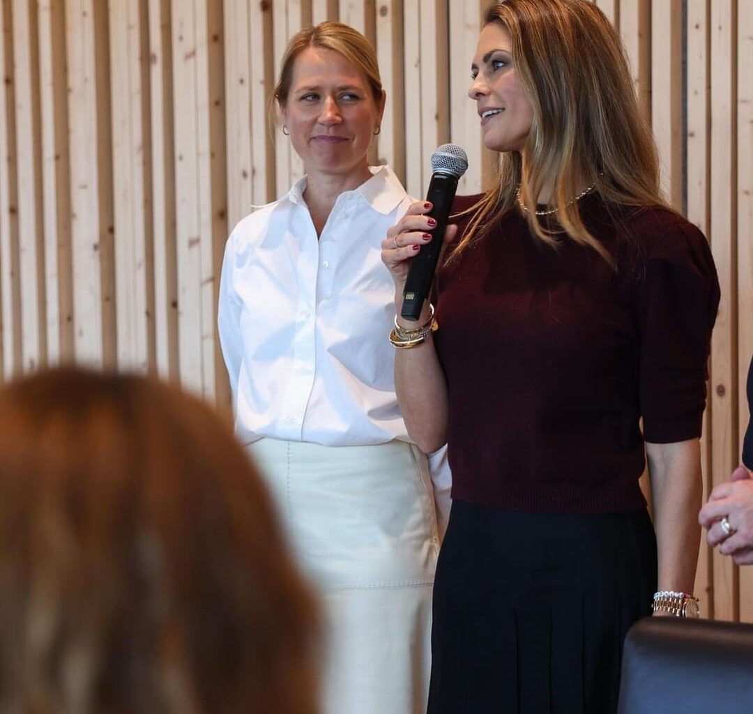 Princess Madeleine Attends a Meeting at World of Volvo in Gothenburg