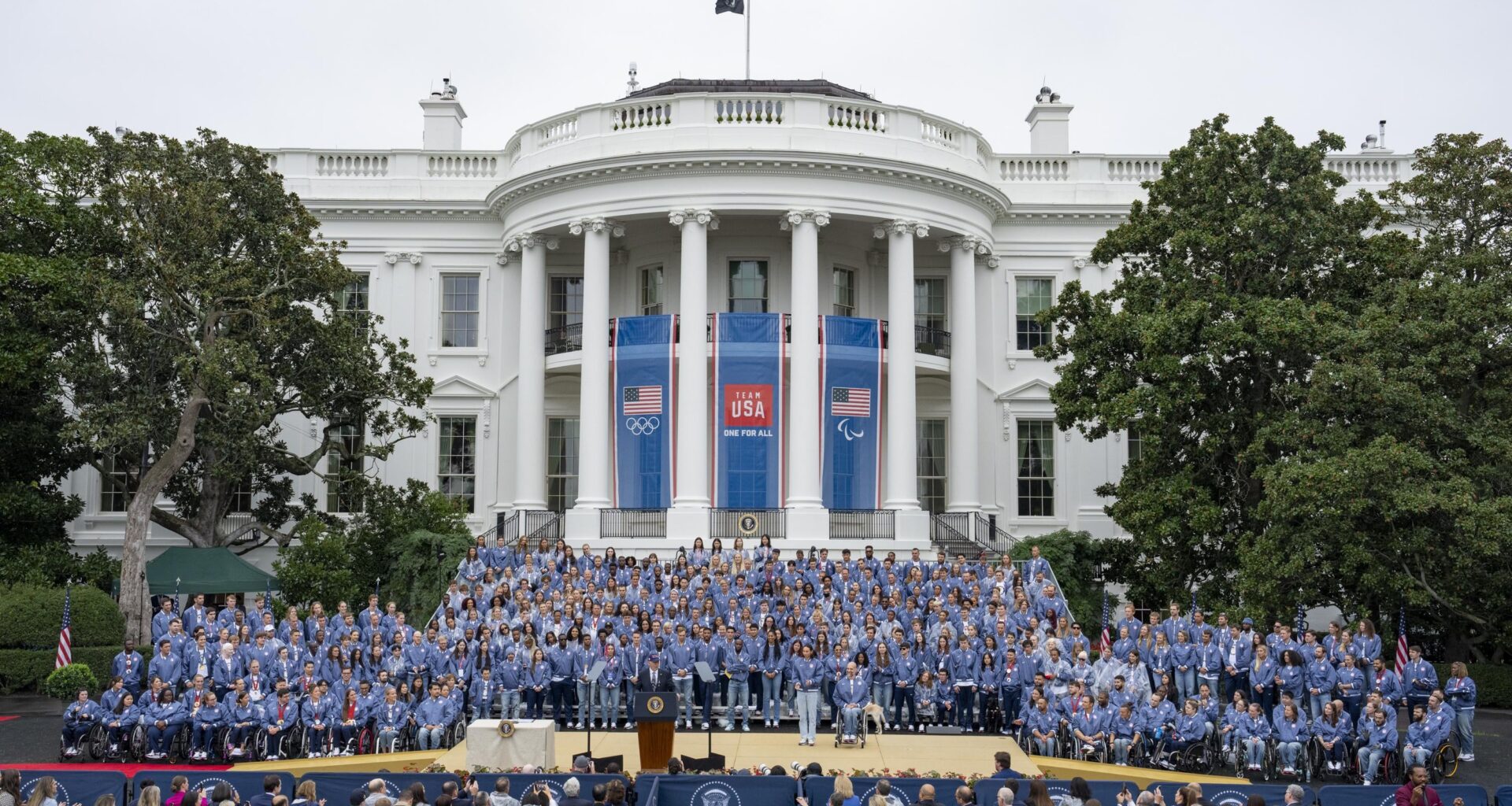 US President Biden at an event celebrating the US Olympic and Paralympic Teams, September 30, 2024