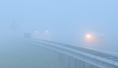 In bijna heel Nederland code geel om dichte mist
