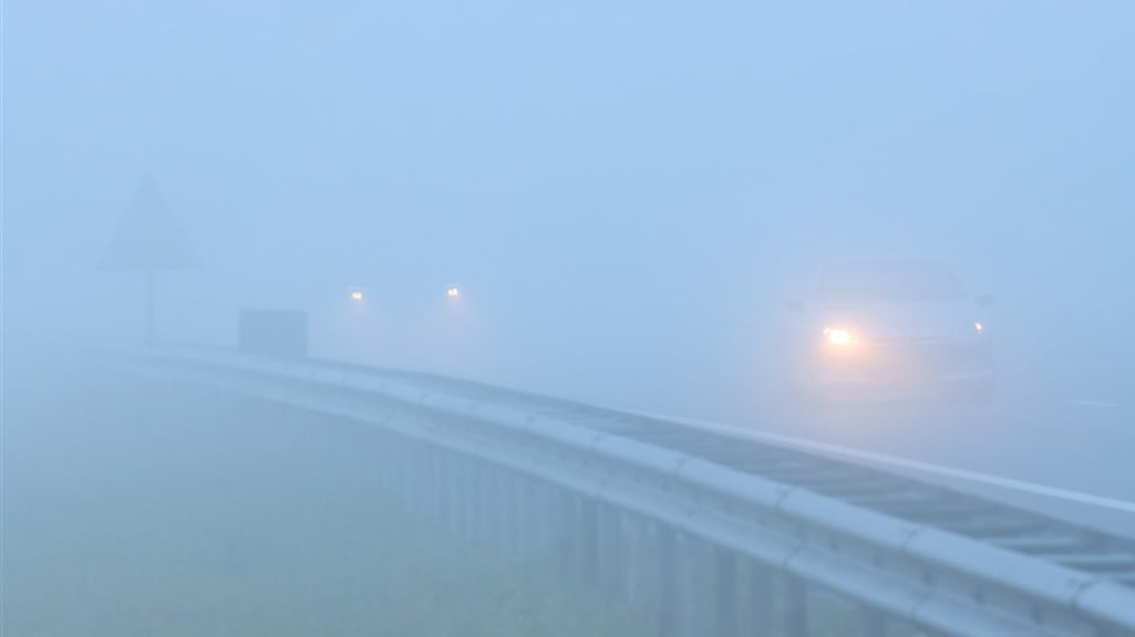 In bijna heel Nederland code geel om dichte mist