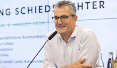 Schiri-Boss Kircher reagiert auf Ittrich-Kritik: "Die Belastungssteuerung ist mit jedem Schiedsrichter der DFB Schiri GmbH im Einzelfall abgesprochen. Wir haben einen sehr engen Draht zu den Aktiven, auch zu Patrick Ittrich, von Beginn an nach seiner Verletzung nach seinem privaten Trainingslager."
