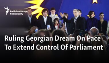 Georgian Dream Hails Victory, While Opposition Decries 'Stolen Election'