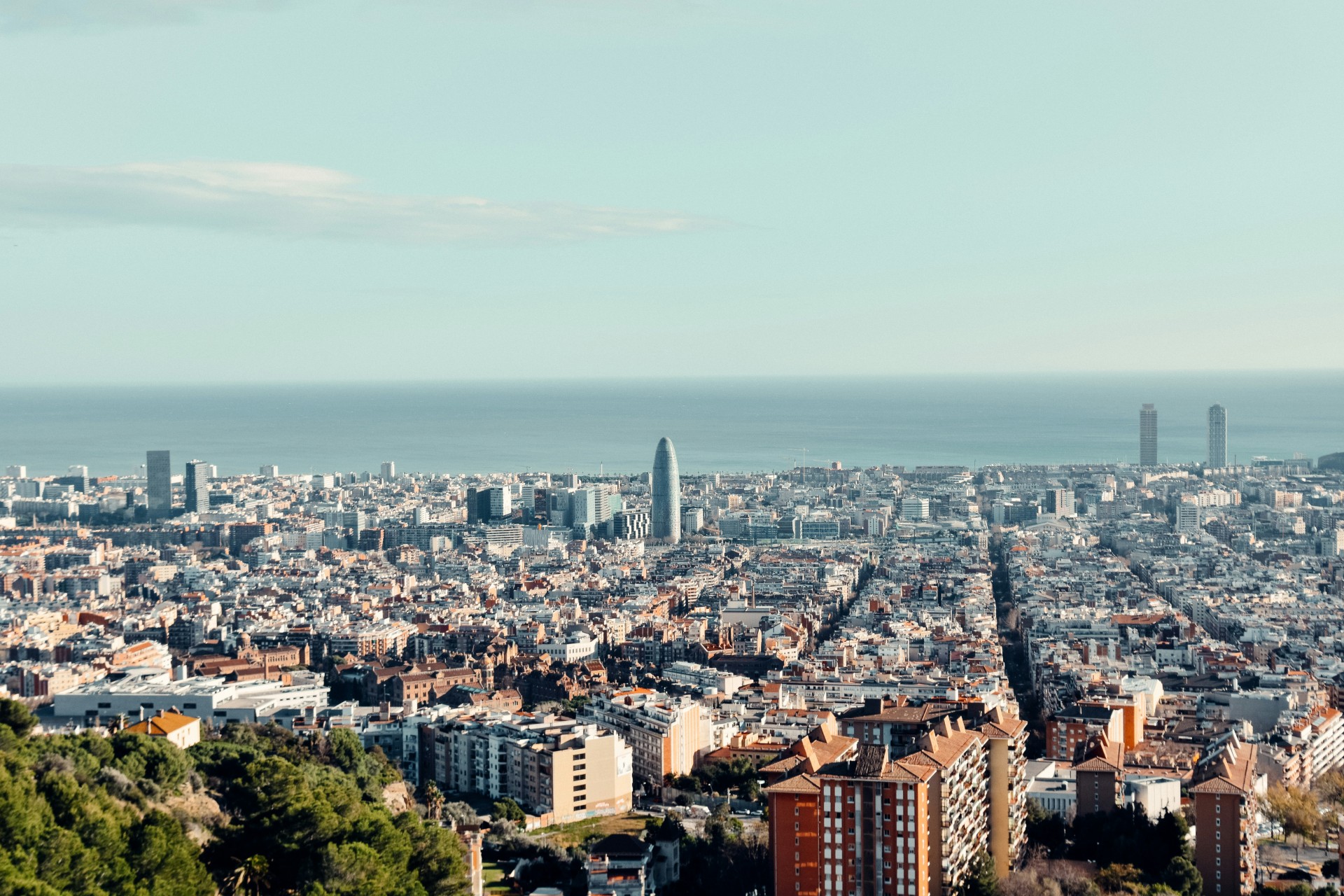 Horizon of Barcelona, Spain