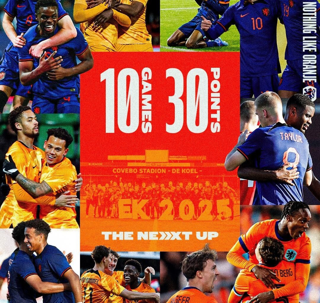 After 3-0 win against Sweden, Jong Oranje have for the first time ever won all their games in the U21 EURO qualifiers