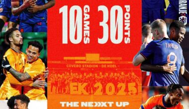 After 3-0 win against Sweden, Jong Oranje have for the first time ever won all their games in the U21 EURO qualifiers