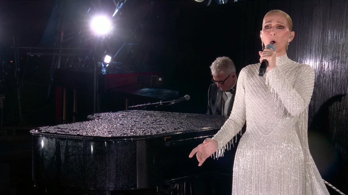 Celine Dion's showstopping Olympics performance is slammed as 'FAKE' and pre-recorded in extraordinary row in France