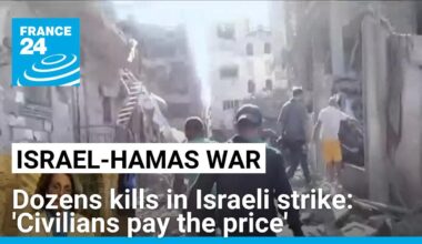 Dozens kills in Israeli strike: 'Civilians pay the price'