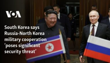 South Korea says Russia-North Korea military cooperation ‘poses significant security threat’