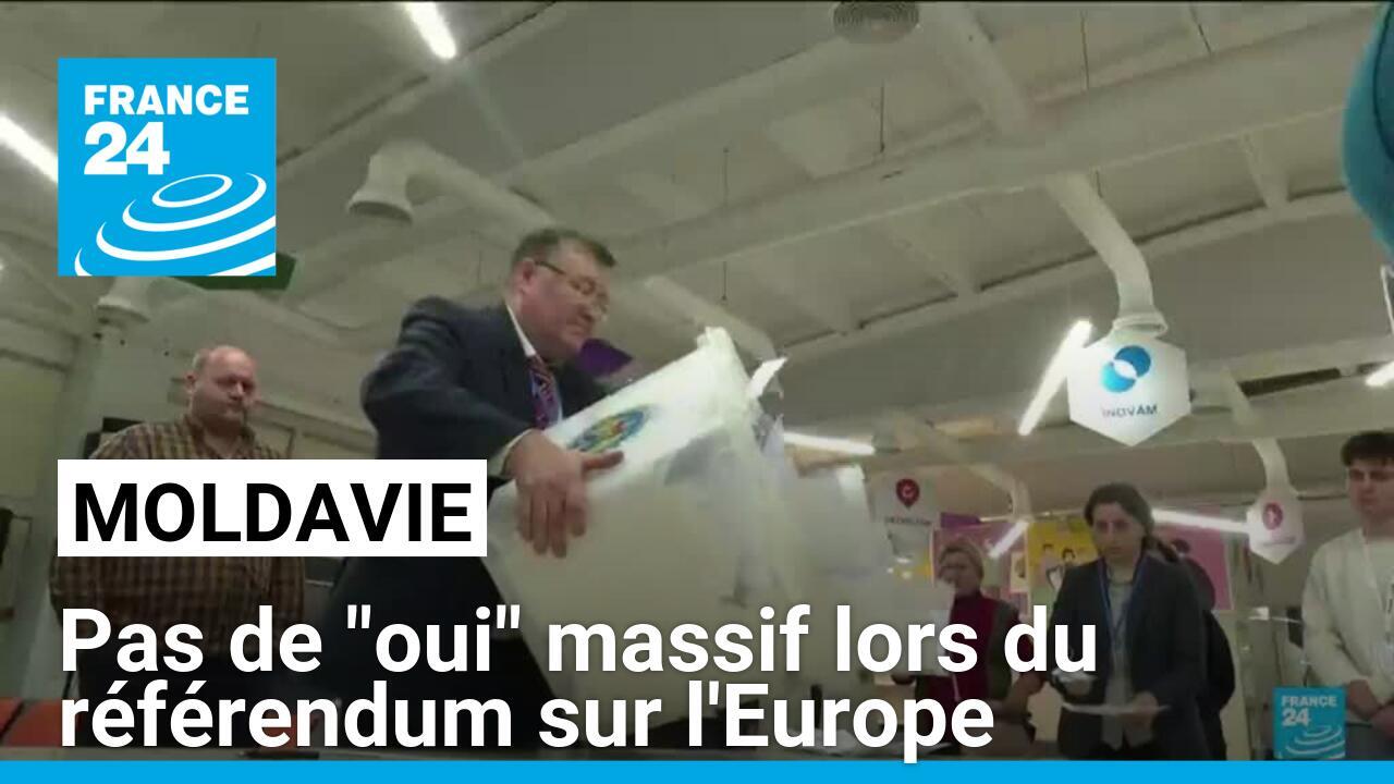 Moldavie : pas de "oui" massif lors du référendum sur l'Europe