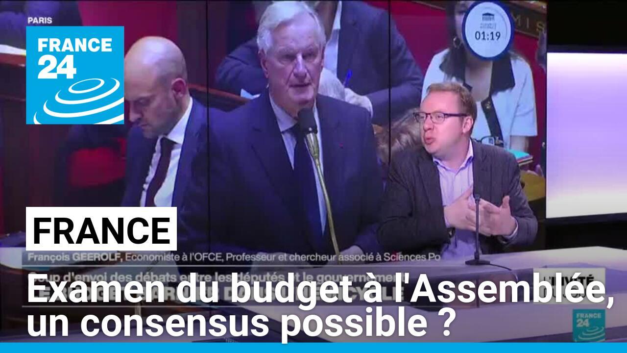France : examen du budget à l'Assemblée, un consensus possible ?