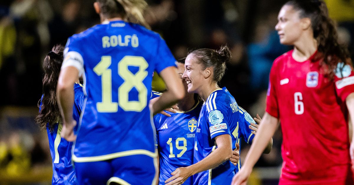 Recap & Highlights: Luxembourg 0 - 4 Sweden; WEURO 2025 Play-Offs