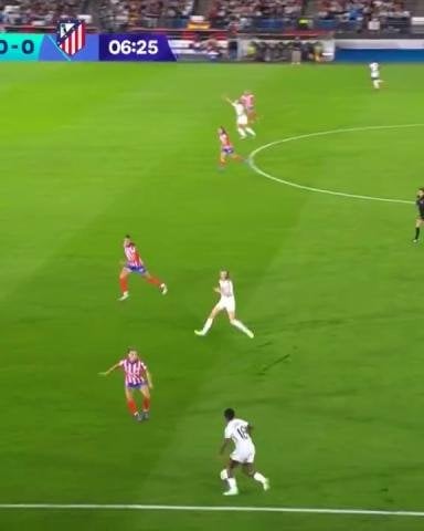 Real Madrid W [1] - 0 Atlético de Madrid W | Caroline Weir 7'