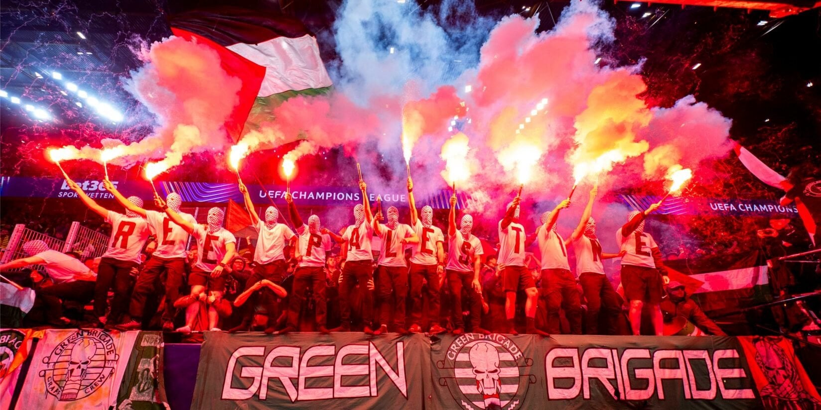 Fanfreundschaft auf Belastungsprobe: Pro-palästinensische Proteste im Gäste-Block - BVB-Fans pfeifen Celtic-Anhänger aus