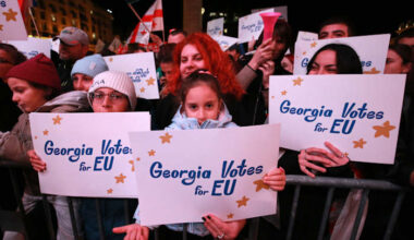 Georgia votes in an election which could take it toward the EU or into Russia's orbit