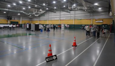 Brisk turnout for the opening day of early voting in Maryland