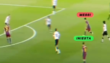Messi, Xavi & Iniesta linking-up with eachother during Pep's Barca era (2008-2012)