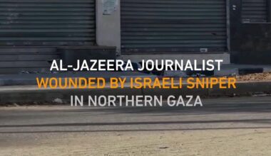 9 octobre, siège de Gaza-Nord : 2 journalistes ont été visés par des tirs de sniper, l'un est mort, l'autre a été touché au cou et est dans un état critique. 2 journalistes ont été tués et 4 ont été blessés gravement par l'armée israélienne en moins de 24h.