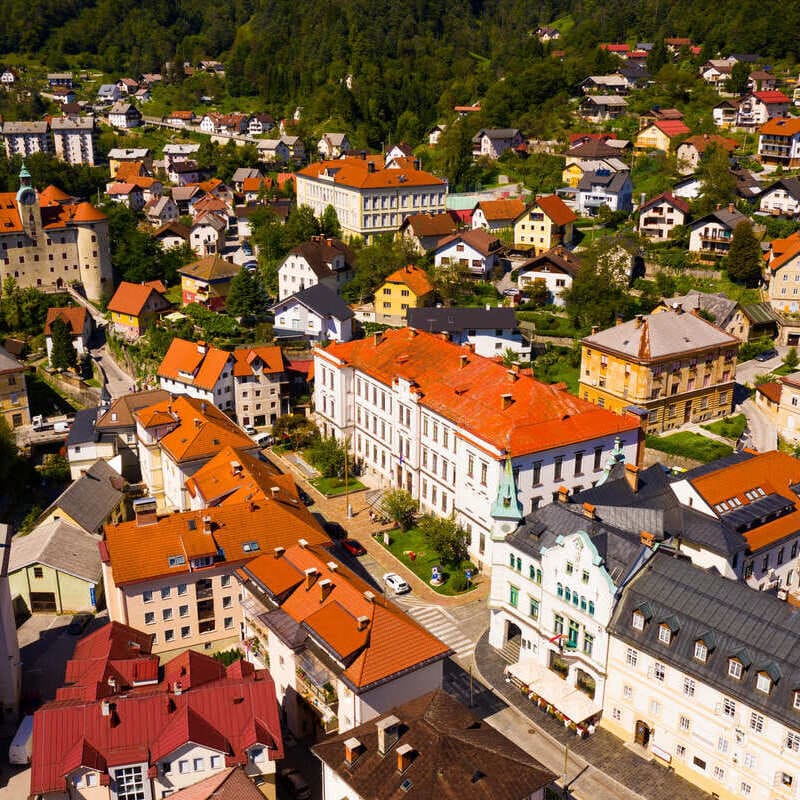 Panoramic View Of Gorizia, Northern Italy