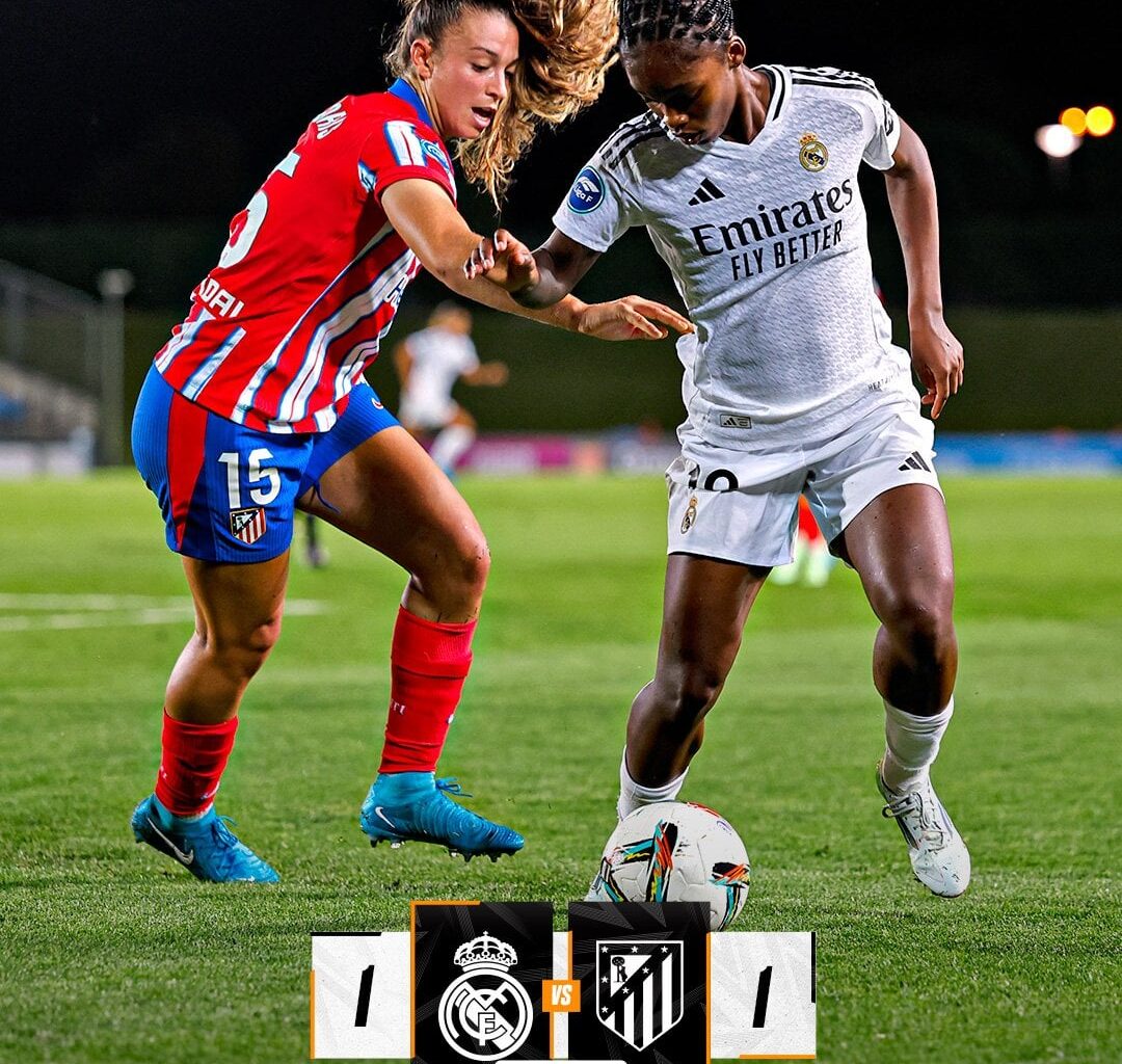 [Fem] Real Madrid W 1 - 1 Atlético de Madrid W | Caroline Weir 7'; Bøe Risa 78' | Draw in the derbi after Atlético equalised by a non existent penalty