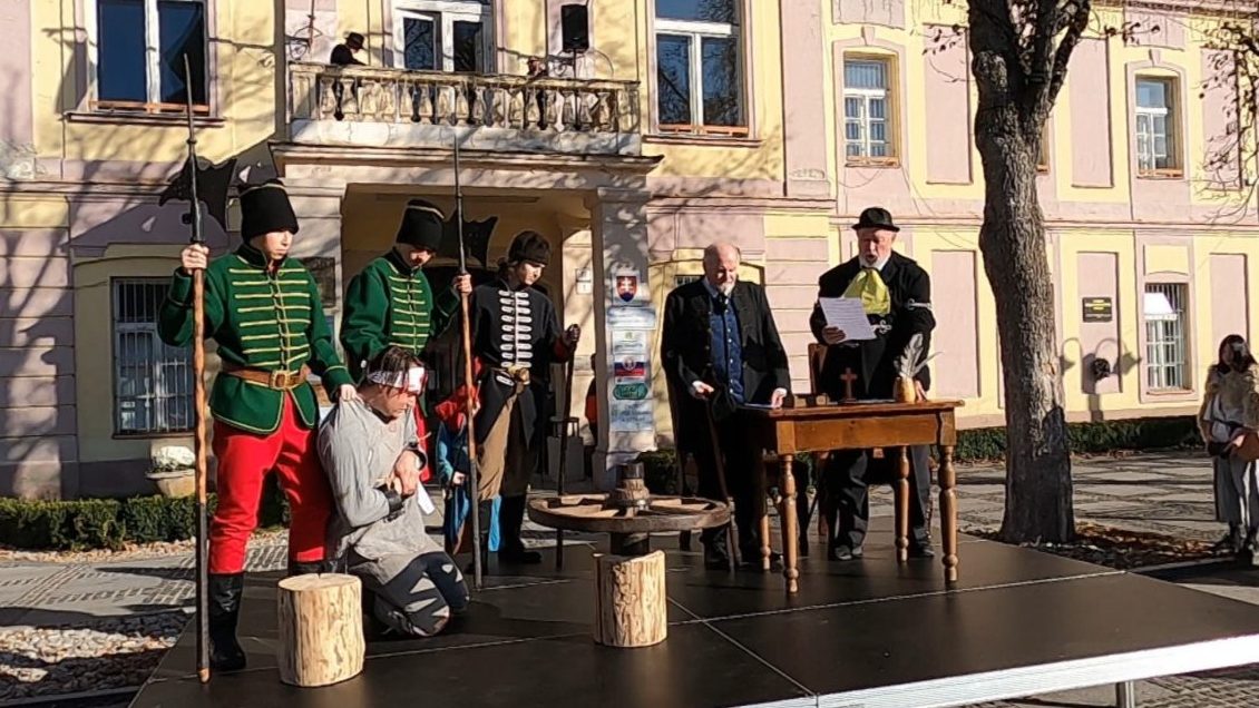 Na Liptove zrekonštruovali poslednú popravu zbojníka