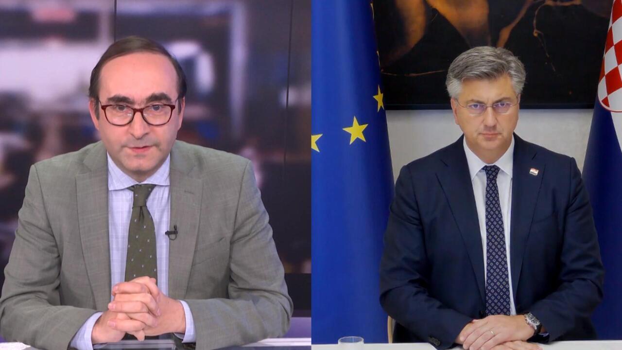 Putin is the 'biggest promoter' of EU enlargement, Croatian PM Plenkovic says