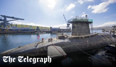 Nuclear submarine crew ‘ran low on supplies’ during six-month patrol