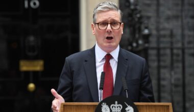 UK PM Keir Starmer downplayed concerns about potential damage to relations with Trump, stating that Labour supporters are volunteering independently. Bloomberg photo