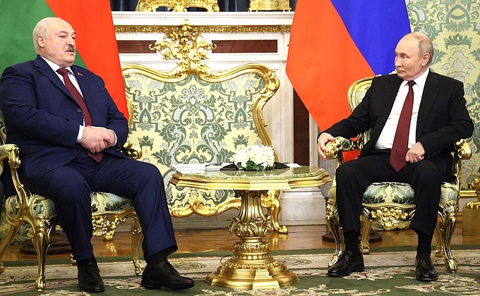 Meeting with President of Belarus Alexander Lukashenko • President of Russia