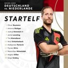 Aufstellung Deutschland-Niederlande: Baumann und Leweling feiern Nationelf-Debüt - Undav fällt kurzfristig aus