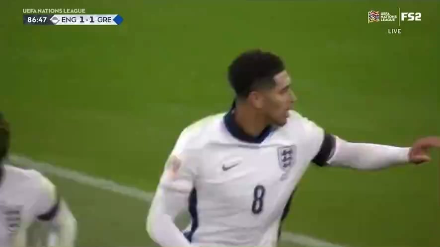 JUDE BELLINGHAM SCORES FOR ENGLAND!!