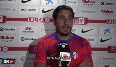 José María Giménez: "Vini Jr. is not a bad guy. He made gestures, we asked him to stop and he did. You can tell that he is a guy who listens, that he is humble. In the end, he does things that I think make him feel comfortable in the game and makes him play better."
