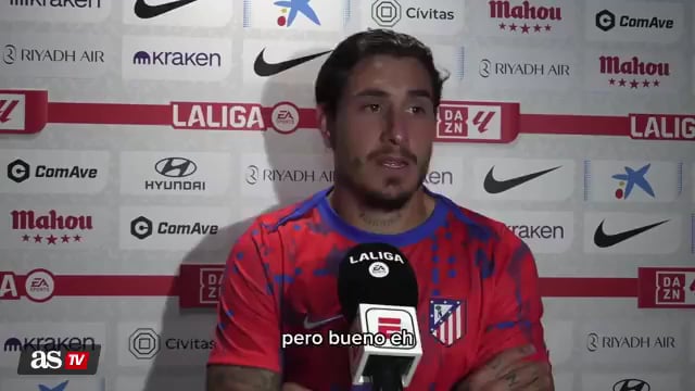 José María Giménez: "Vini Jr. is not a bad guy. He made gestures, we asked him to stop and he did. You can tell that he is a guy who listens, that he is humble. In the end, he does things that I think make him feel comfortable in the game and makes him play better."