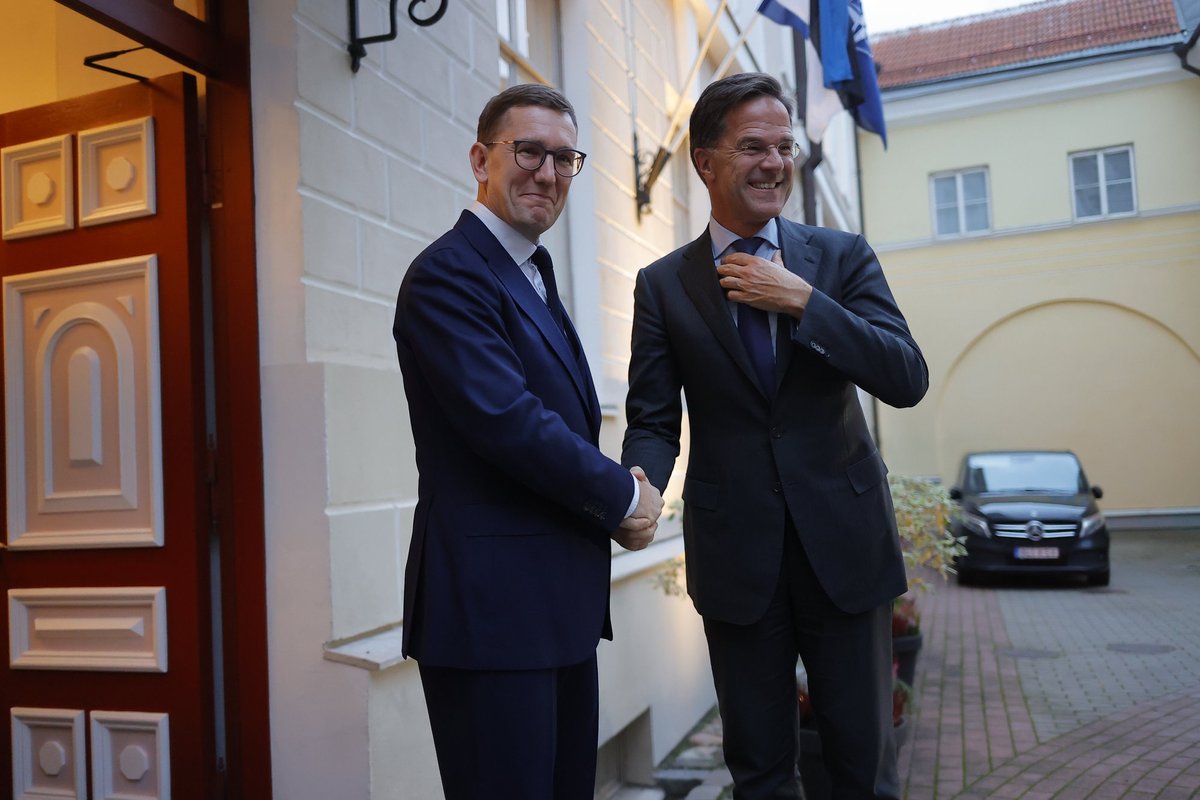 FOTOD | NATO peasekretär Rutte Eestis: