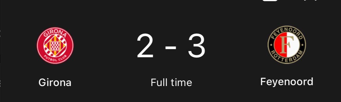 Feyenoord wint heroisch van Girona