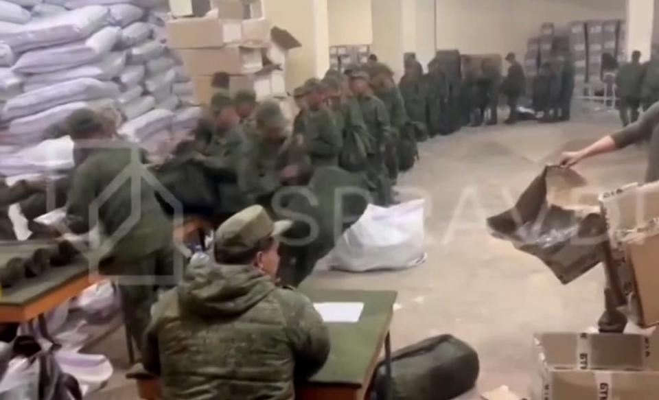 Ukraine video appears to show North Korean troops at Russian military base (Sourced)
