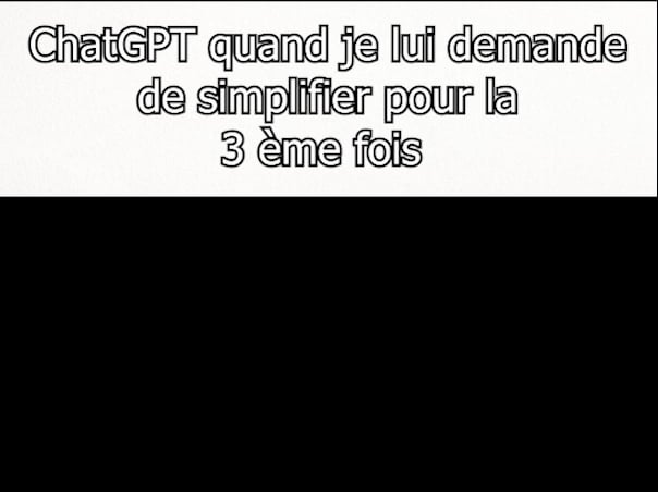 Dsl d’être con