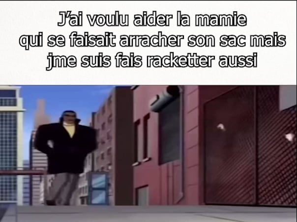 Désolé mamie