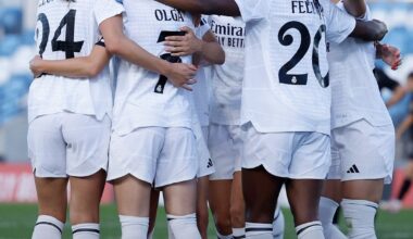 Real Madrid W 1 - 0 Valencia W | Olga Carmona 26 | 15 points out of 15 in league