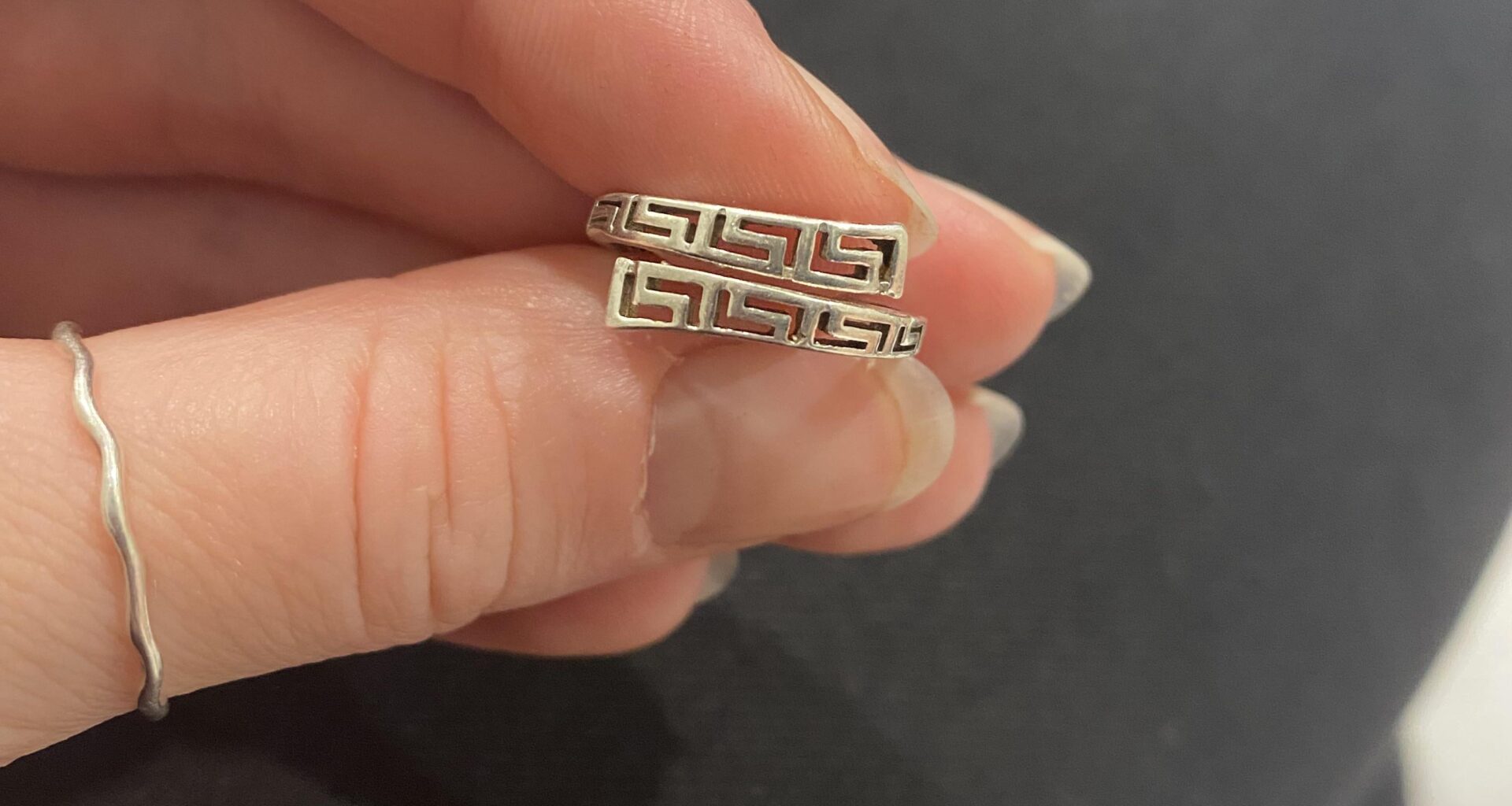 Silver ring found