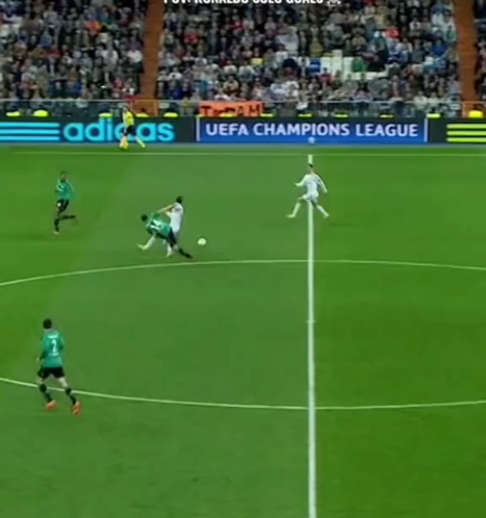 Cristiano Ronaldo's solo goals.