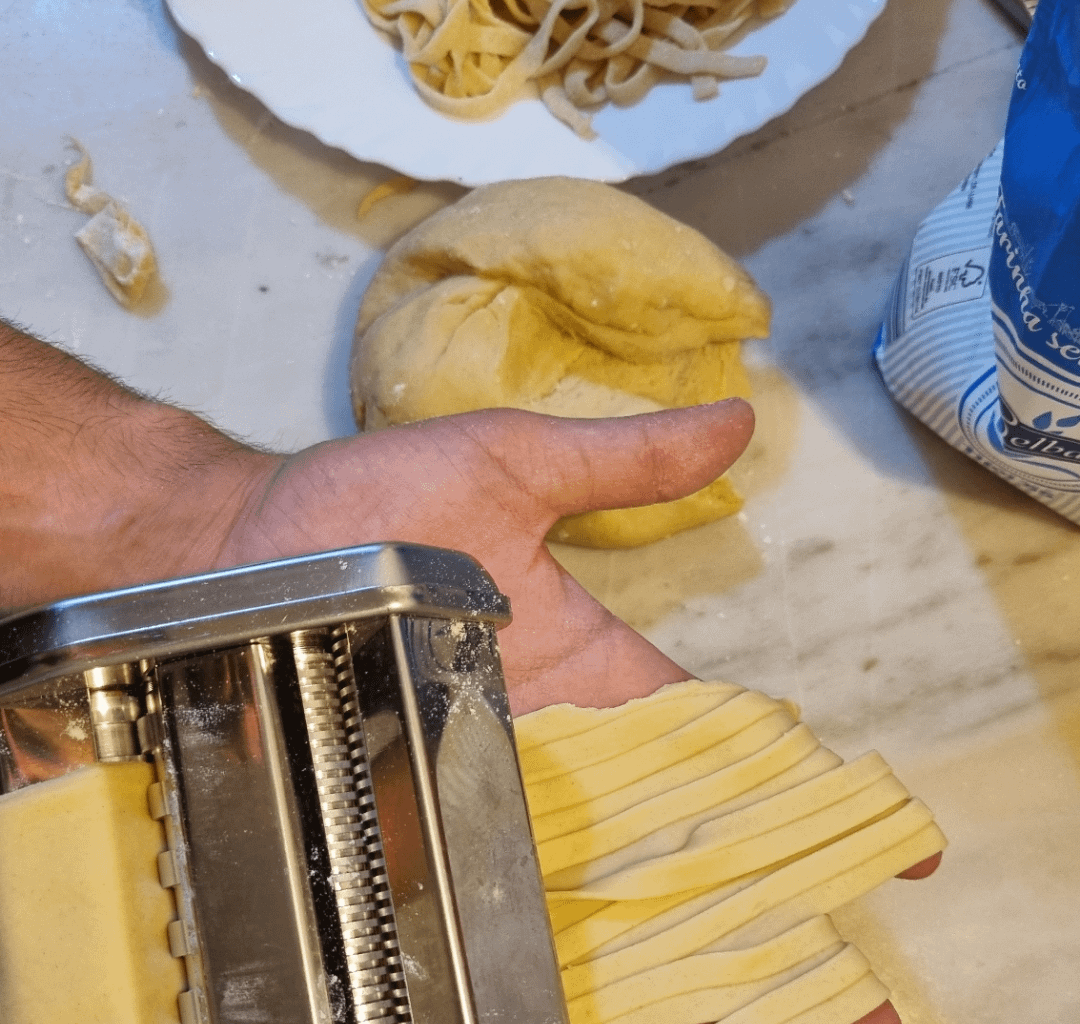 Homemade pasta