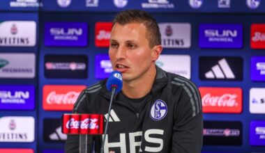 Rückkehr in die U23 - S04-Interimscoach Fimpel bestätigt auf der PK vor dem Hertha-Spiel seinen Abschied: "Es war von vornherein klar, dass es nur um diese zwei Wochen ging. Die nächste Stufe will ich mir erarbeiten. Das ist ein Ziel für die Zukunft."