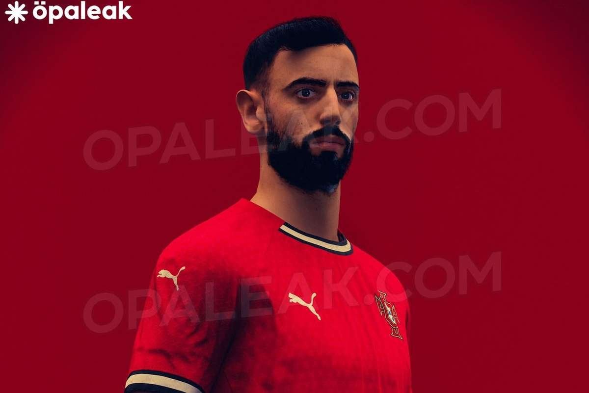 Camisola da Seleção Nacional desenhada pela Puma.