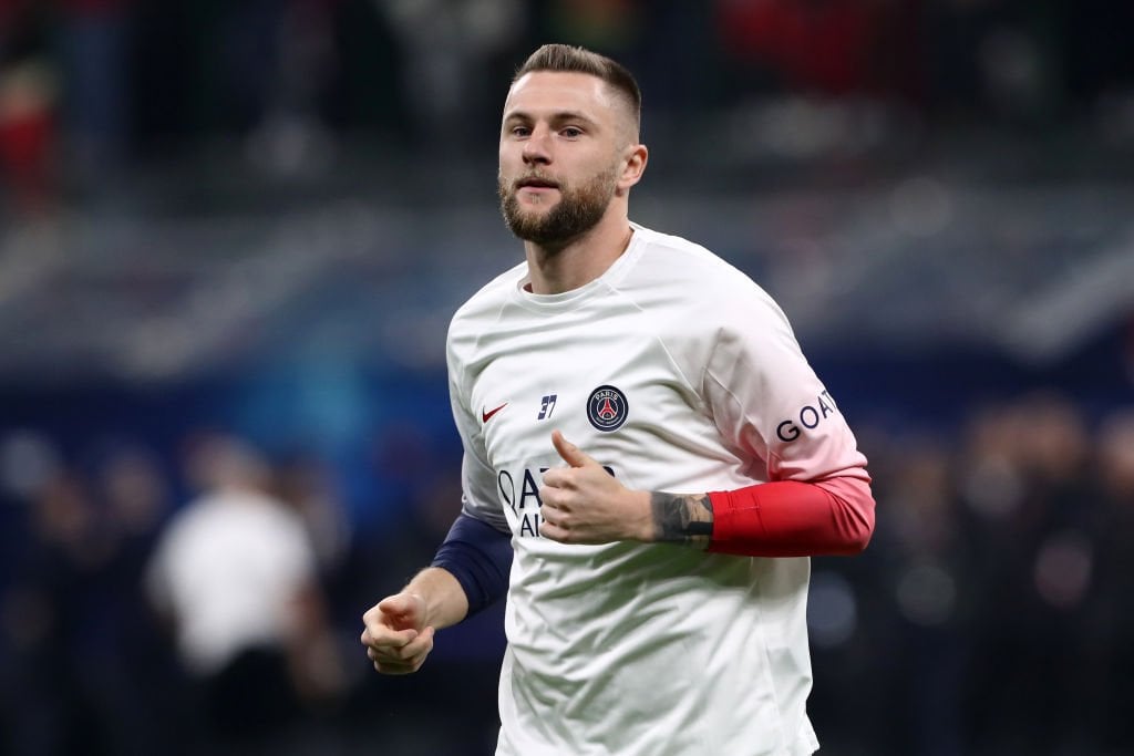[Fabrizio Romano] Milan Skriniar is not happy with his game time at PSG and there are concrete chances for his exit on January.