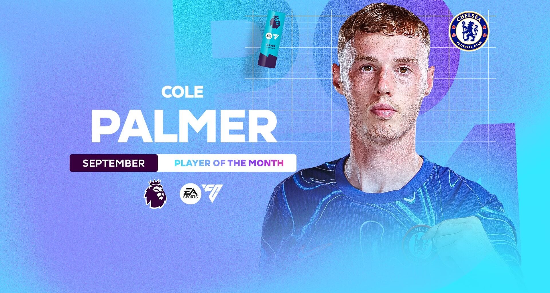 Palmer voted EA SPORTS Player of the Month